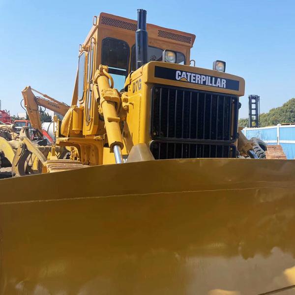 Original Used CAT D7G Bulldozer 150kw Rated Power 4.2m3 Blade Capacity