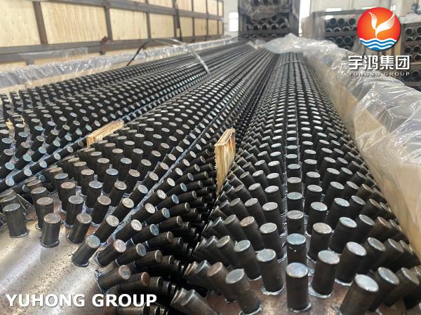 Studded Tubes ASTM A213 T9 In Power Plant