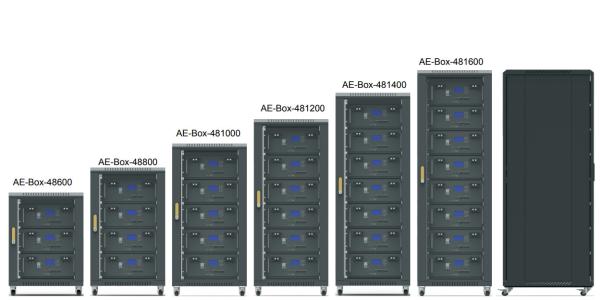 32U Cabinet 25kwh 48V 500AH Solar Storage Batteries With Communication