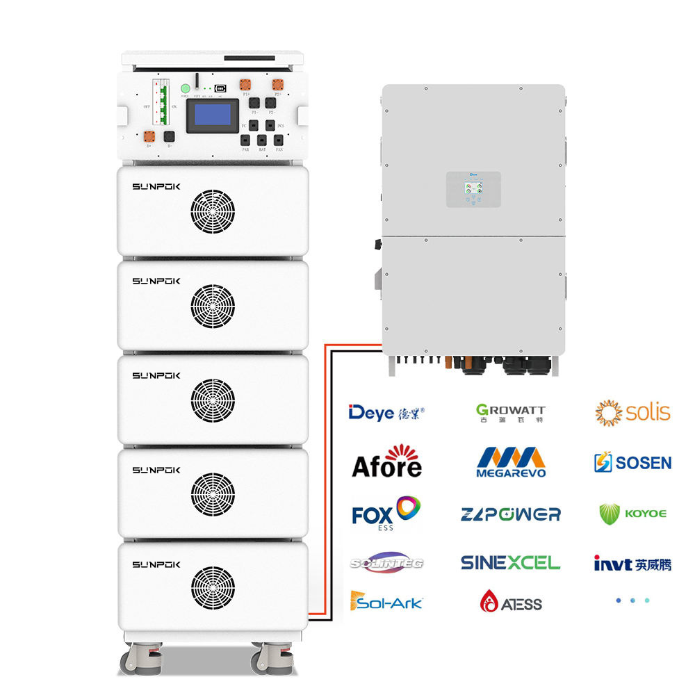 SUNPOK High Voltage HV Battery Packs for Solar Energy Storage System 76.8V 314Ah Lithium Ion Battery Pack
