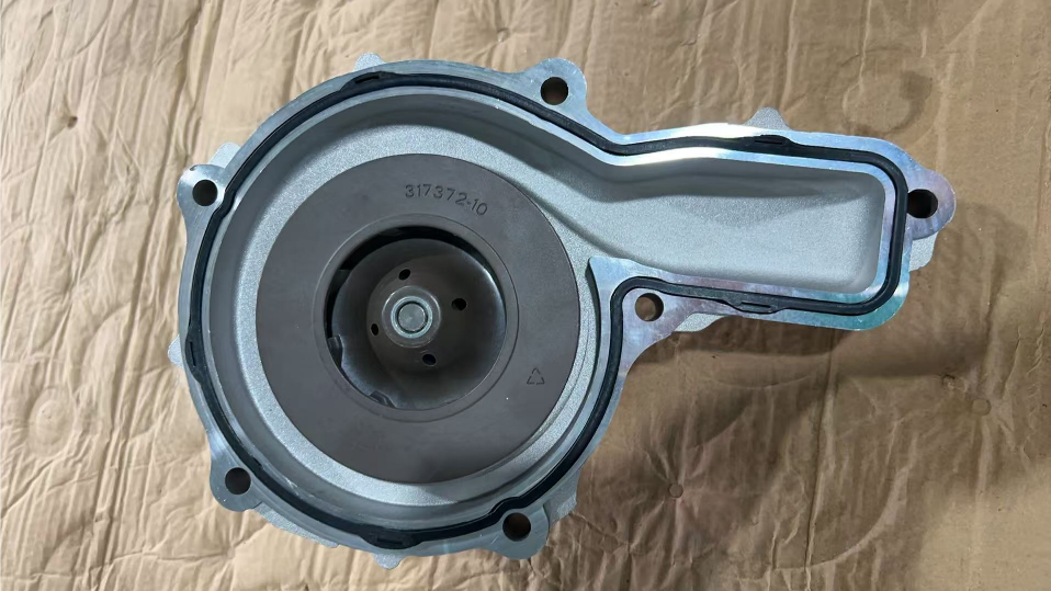 Aluminium Body Belt Driven Vehicle Water Pump with Double Lip Seal for Heavy Duty Cooling Systems