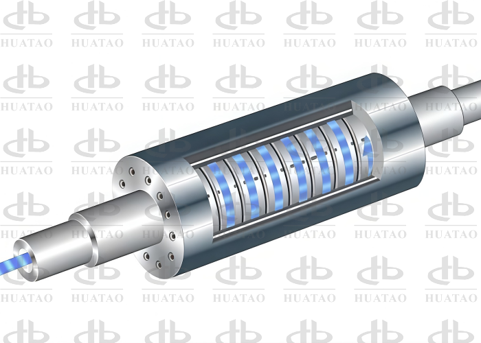 Low Temp Deviation Fast Warm Induction Heating Roller For PTFE Film And Fiber Calendering