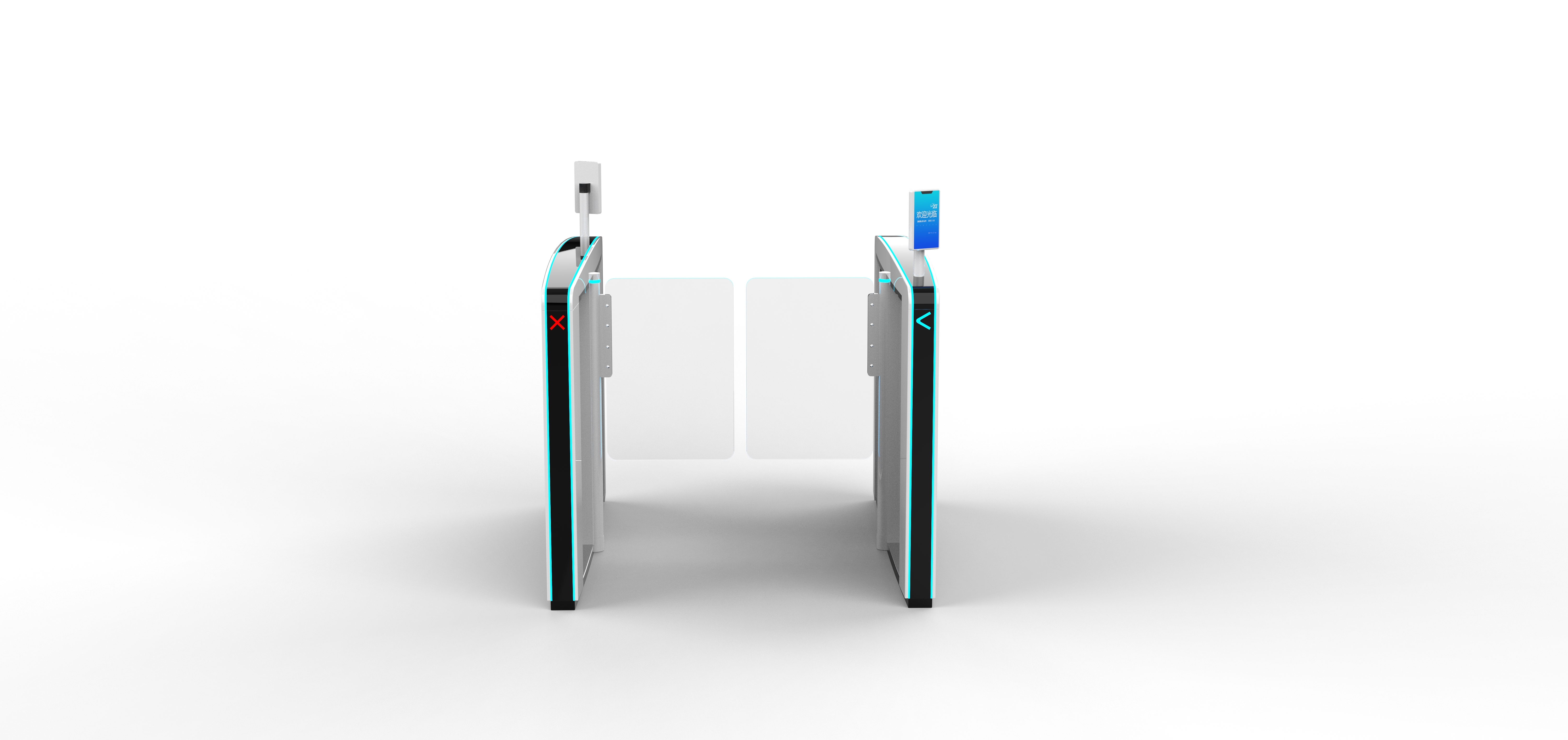 Security Gate With High Speed for University Automatic Gate With Facial Recognition