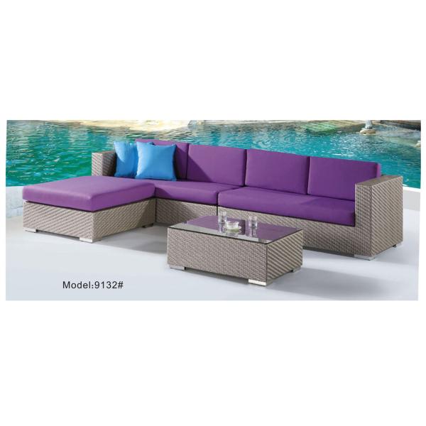 outdoor sofa furniture rattan modular sofa --9132