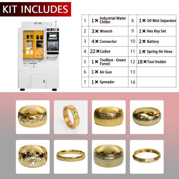 Five Axis Cnc Jewelry Engraving Machine For Metal Boost Your Jewelry Business
