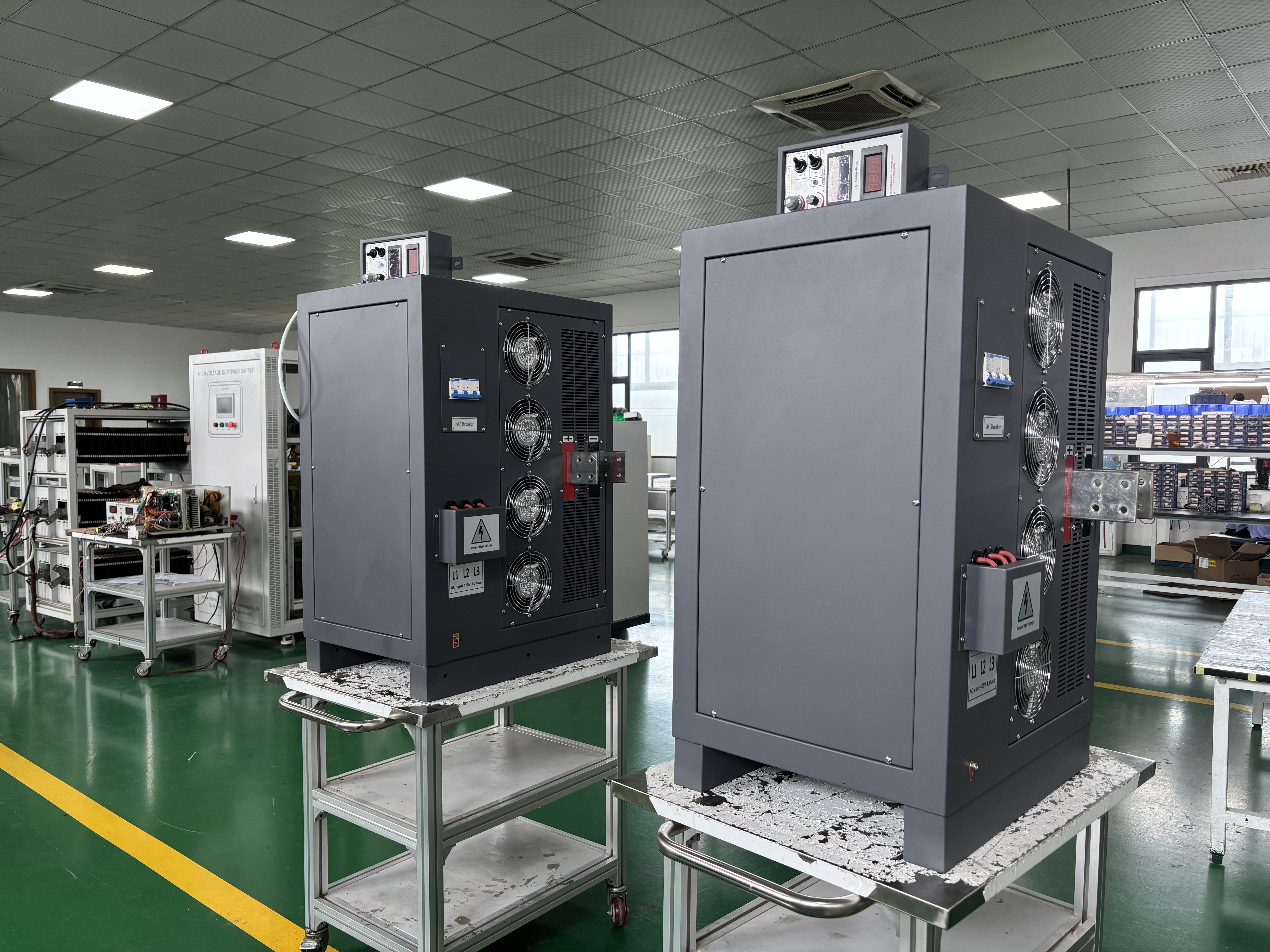 24V 2000A Electroplating Rectifier Power Supply 3 Phase 415V Input High Current DC Rectifier for Industrial Plating