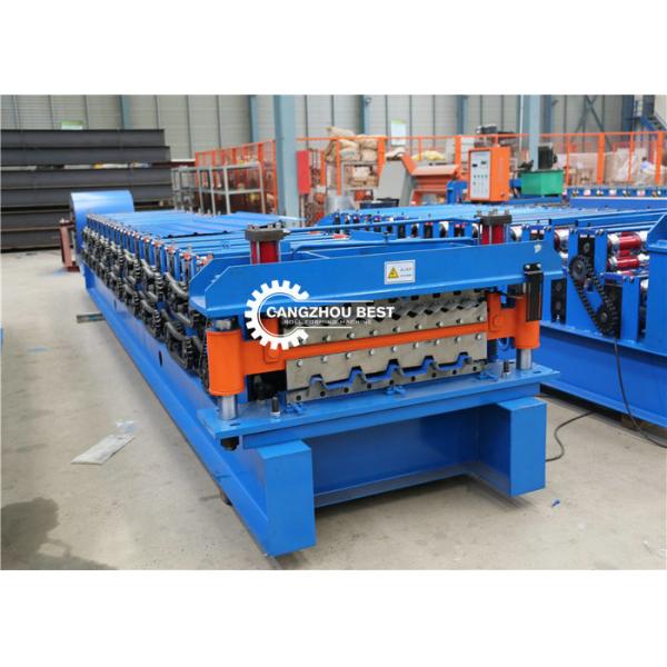 Metal Roofing Steel Sheet Forming Machine For Galvanized Aluminum Corrugated And IBR