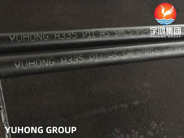 ASTM A335 Grade P11 / UNS K11597 Alloy Steel Seamless Pipe for Boiler