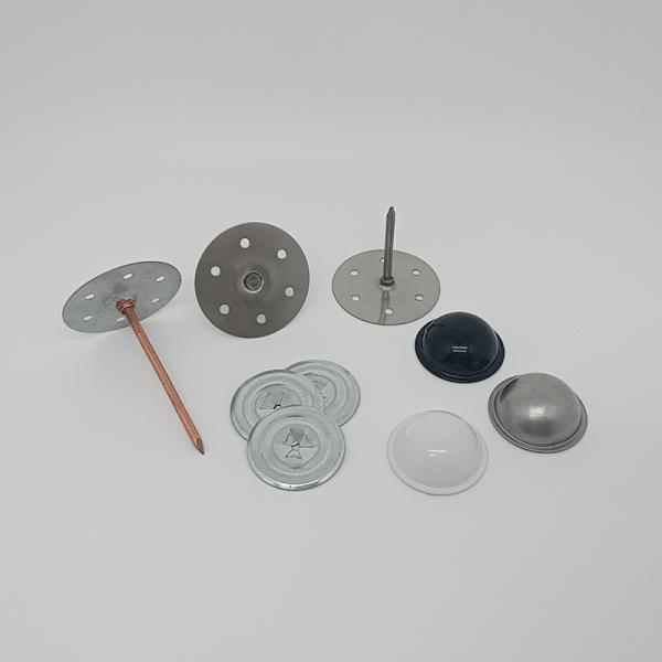 Marine  Pipe Self Stick Insulation Pins Durable 2” x 2”For Shipyard Construction