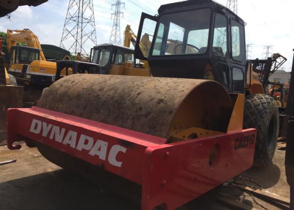 Compressor diesel usado do rolo de estrada de Dynapac CA25, maquinaria de construção de estradas velha