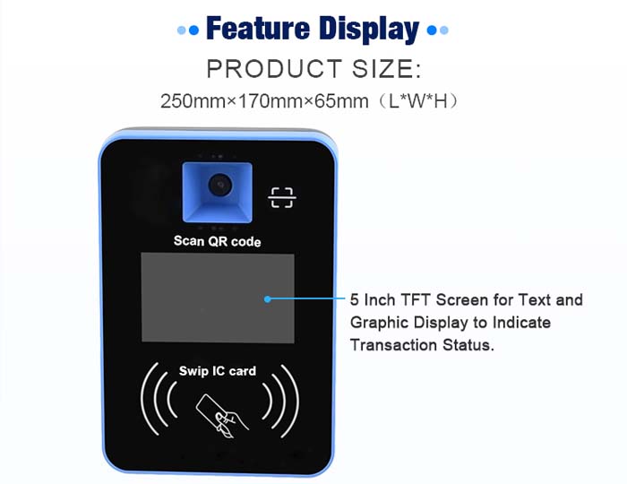 Блок развертки штрихкода кода 120MHz RS485 2D читателя карты QR NFC