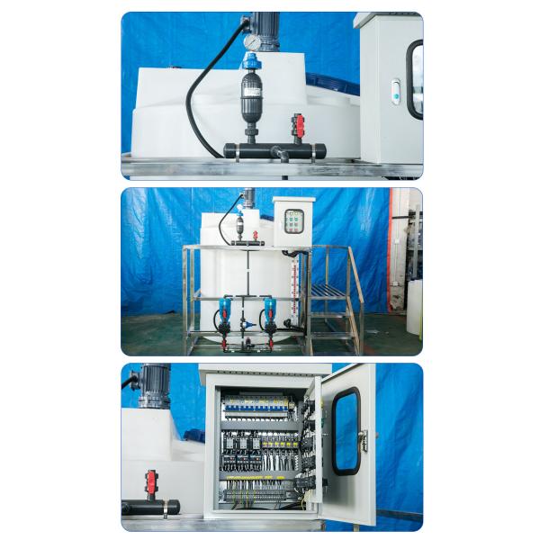 4500L/H Full Automatic Dosing Machine Dissolving Mixing Integrated