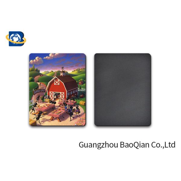 UV Offset Printing Lenticular Magnet PET Material 0.45mm Thickness ANTI - Scratch