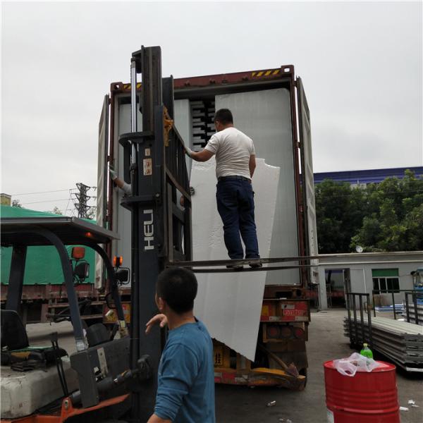 embossing 950mm type eps sandwich panel cover with protection film both side