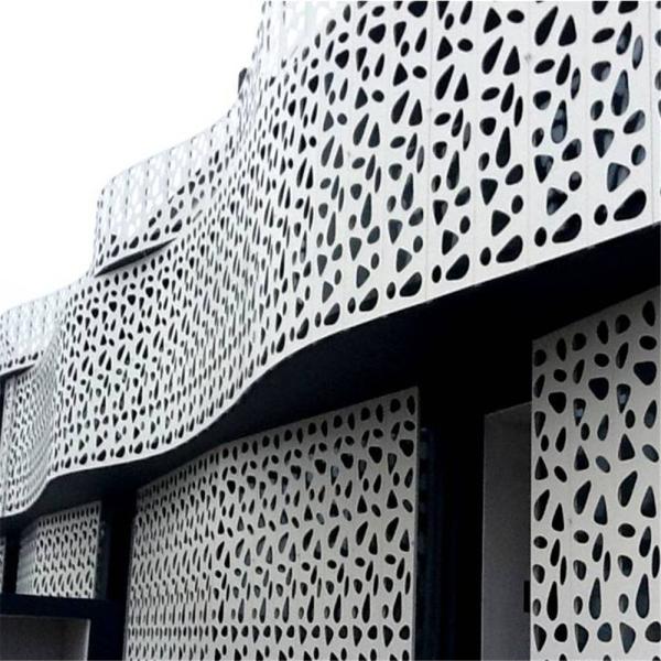 Expanded Weather Proof Aluminum Mesh Panel Customized For Building Decoration