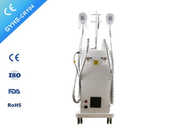 Double Handpiece Cryolipolysis Body Slimming Machine ,  Cryotherapy Fat Freezing Machine