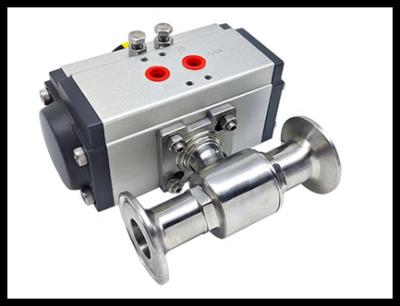 Acero inoxidable 304 316 Actuador rotativo neumático bajo ruido