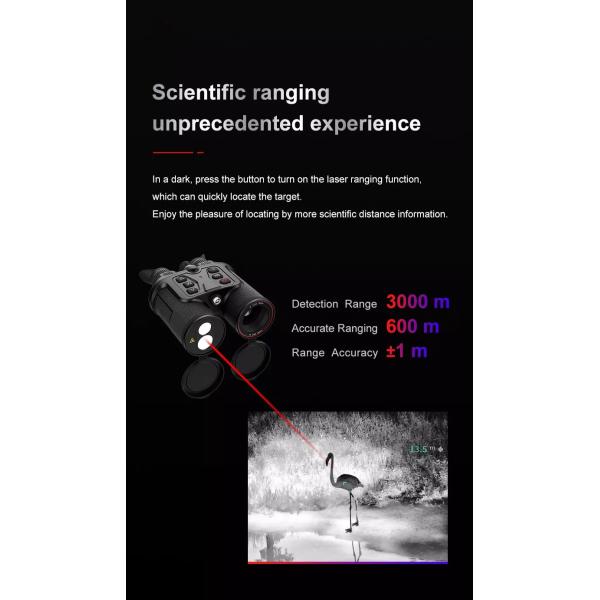 Night Vision Binoculars Camera Infrared Thermal Imaging Laser Distance Measuring