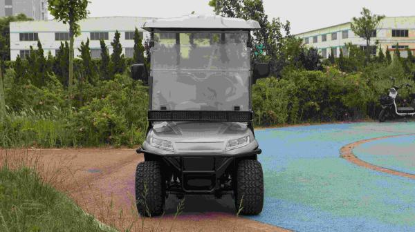 Carrinho de golfe de alumínio elétrico de 2 + 2 assentos aprovado pela CE Carrinho de golfe fora de estrada Carrinho de golfe de caça Buggy