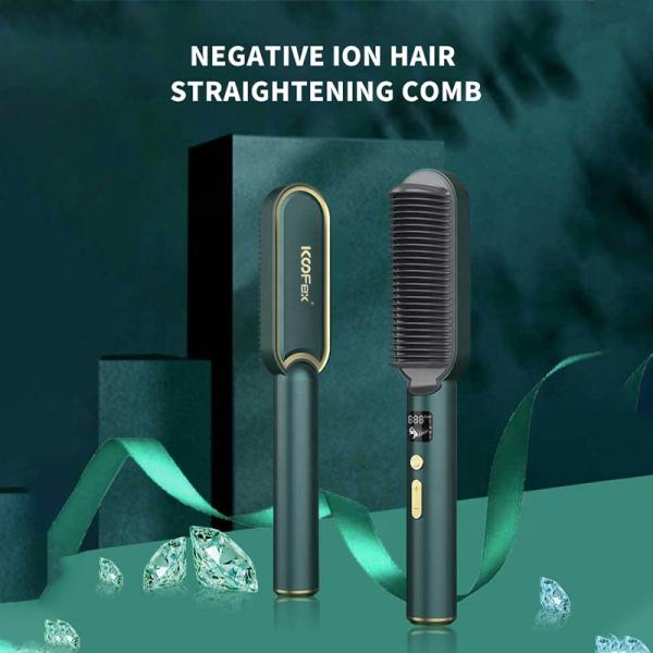 Ion Multifunctional Hair Dryer Brush negativo Antiscalding Multiscene