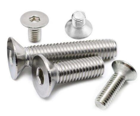 DIN965 cross recessed countersunk head Screws Inch Cross Metric Cross stainless steel