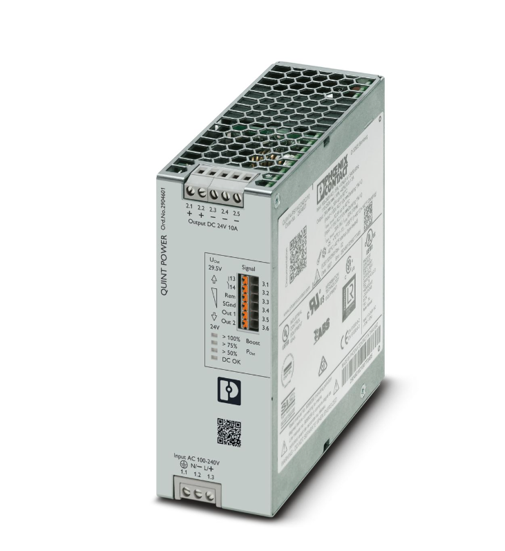 Phoenix QUINT4-pS/1AC/24DC/10 2904601 single-phase power module, 24V DC stable output, 10W