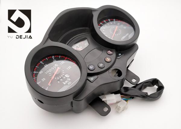 Low Warning Motorcycle Digital Speedometer Big Diamond Call Tips , Fuel Level Display