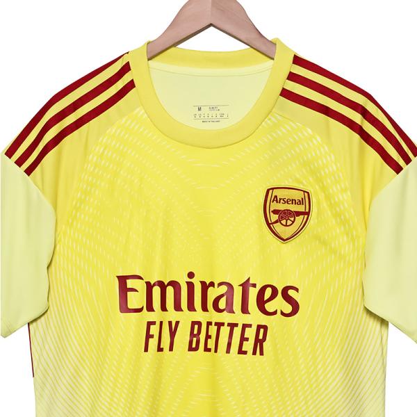 2025-2026 Arsenal Fans Goalkeeper Training Jersey Custom Suit