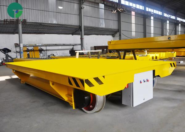 Safety Sensors Control Plant 15t Copper Billet Railway Transfer Cart