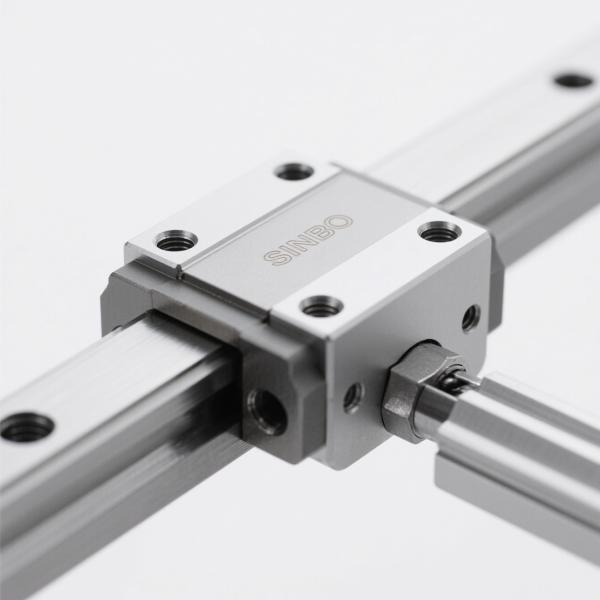 Bloque deslizante de guía lineal para robot industrial, longitud personalizada, componente central de transmisión de precisión
