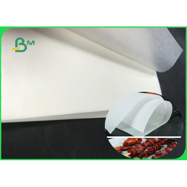 Papel a prueba de calor seguro certificado FSC de la hornada de la comida del FDA para la parrilla que cocina el Bbq