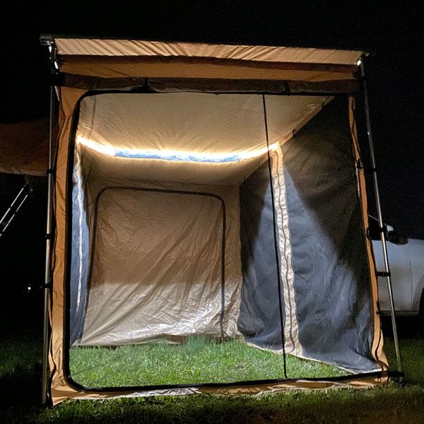 Foxwing Roof Awning Room Car Side Tent Wall Self-Driving Camping Rainproof Car Sunshade 4x4 Awning Side Tent With Annex Room