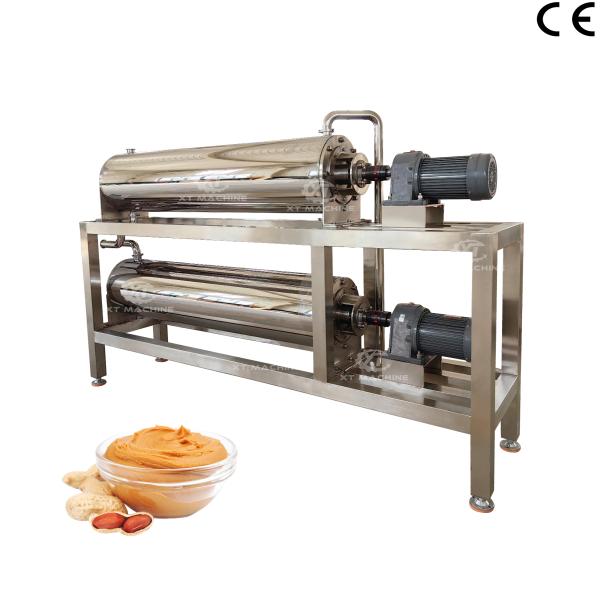 SUS304 Peanut Butter Cooling Machine Almond Peanut Cooling Equipment Heat Exchange Machine