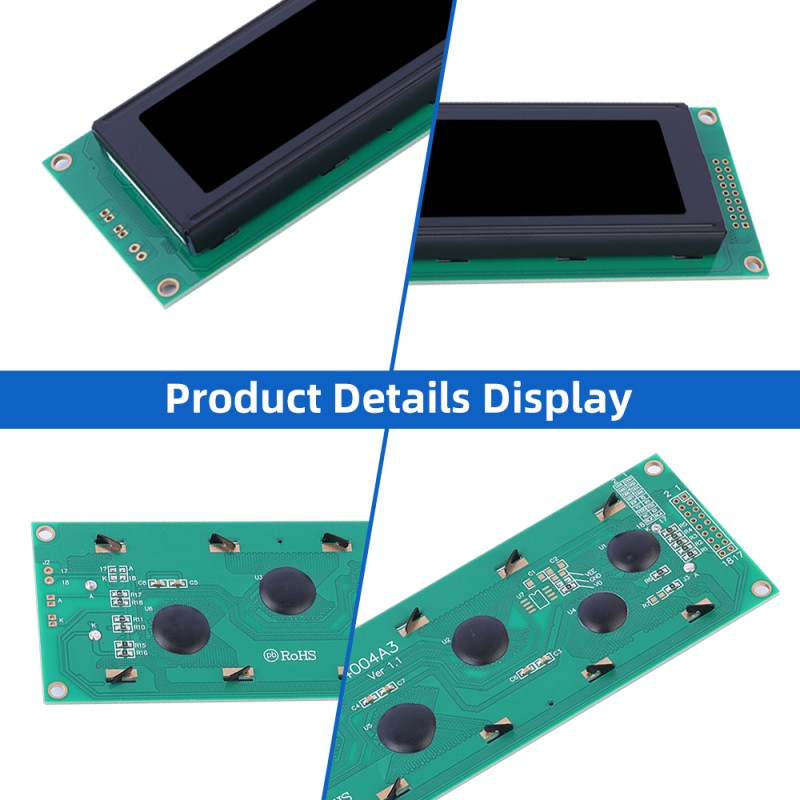 Persian BTN Black Film 4004A3 4X40 4004 18PIN LCM Parallel Port ST7066U Character LCD Screen