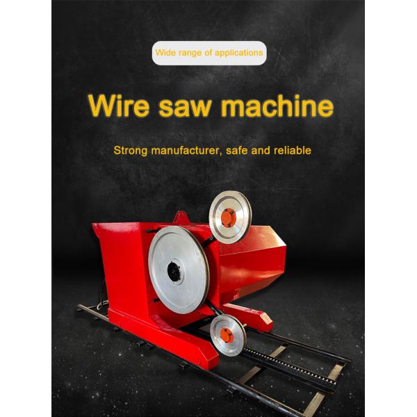 22kw Diamond Wire Saw Machine for Stone Quarrying Marble Granite and Concrete Cutting