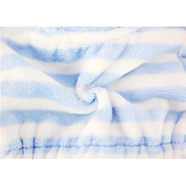 Coral Fleece Personalised Baby Bath Robes 3-24M Rich Color AZO FREE OEM/ODM