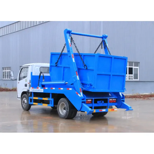 Dongfeng 6cbm Swing Arm Garbage Truck 4X2 Refuse Collection Garbage Collection Vehicle