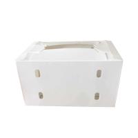 boîte de stockage en polypropylène correx pliable étanche à l'eau boîte de livraison de livraison de fruits frais en PP