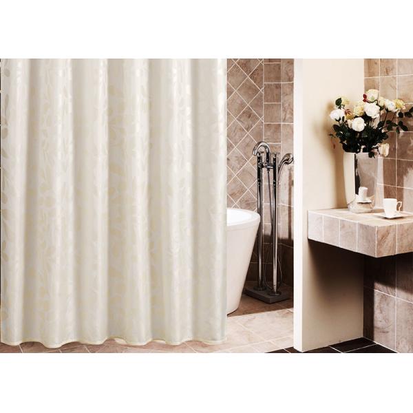 Printed Thickening Waterproof Shower Curtain , Plated Style Modern Shower