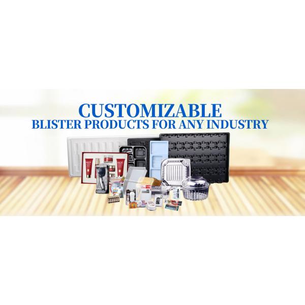 36 Years Experience Customized Clear PET Blister Tray for Hardware Automotive Components