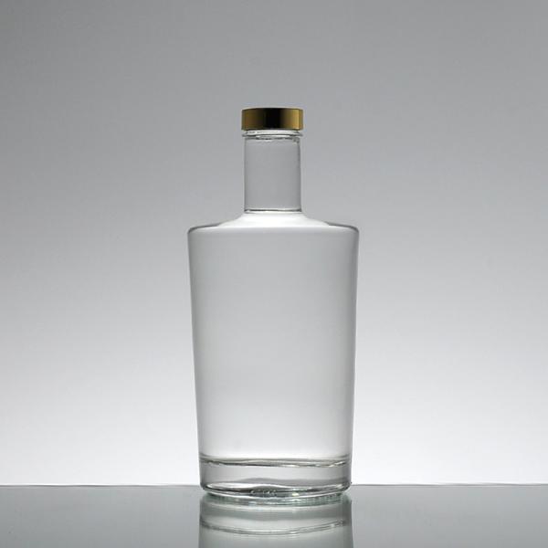 Decal Surface Handling Custom Giant 750ml 1000ml Empty Brewing Gin Rum Decanter Alcohol Liquor Plum Wine Glass Bottle
