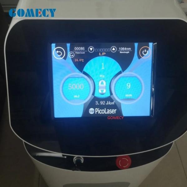 Médical CE 1064nm 532nm 755nm Picosecond Laser Machine pour le retrait de tatouage Retrait de pigment