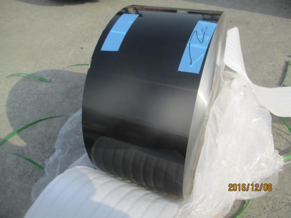 Blue , Golden Epoxy ,  Hydrophilic Coated Aluminium  Fin Strip For Air Conditioner  0.18mm Thickness