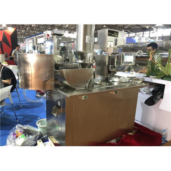 Energy Saving Electric Capsule Filling Machine / Liquid Gel Capsule Machine