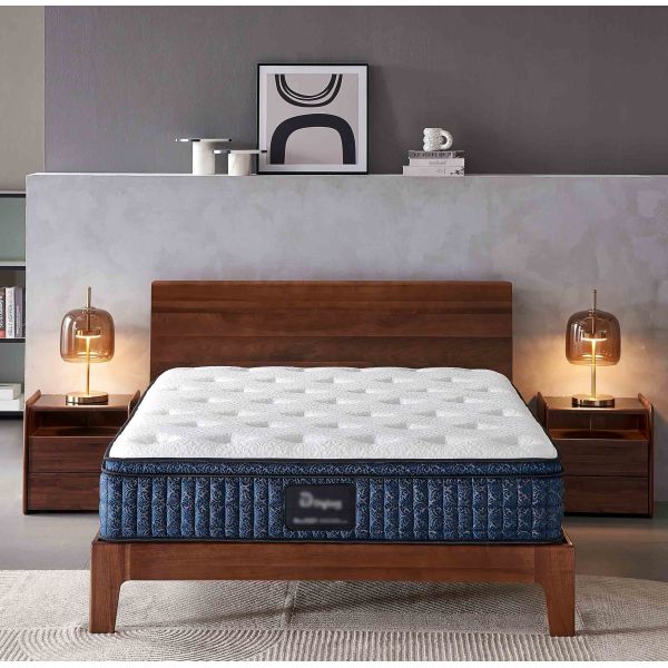 Ice Fabric Gel Memory Foam Mattress In A Box Cooling Sleep Experience Compressible VN1003 12 Inch