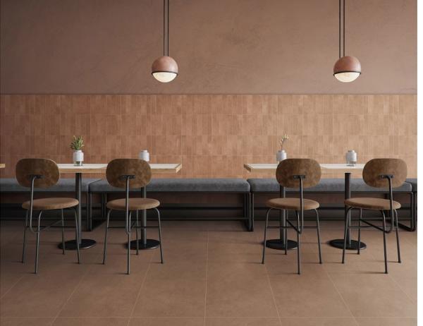 400x800mm Acid-Resistant Ceramic Floor Tile AAA Grade Clay