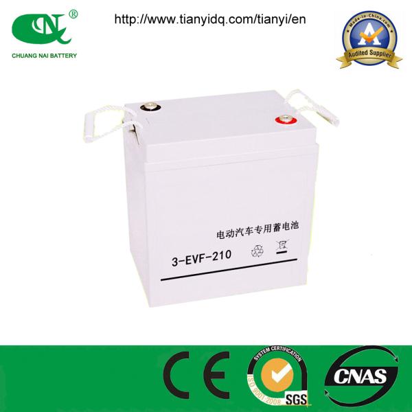 Deep Cycle, Maintenance Free 6V210ah Lead Acid Battery/Gel Battery for Golf Cart with CE Approved