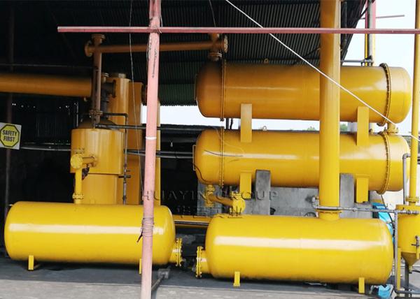 Automatic Diesel Fuel From Plastic Waste Plastic Recycling Plant Huayin