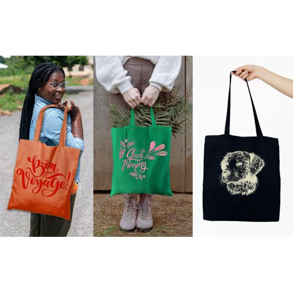 Reusable Eco-Friendly Large Grocery Shopping Bags, Durable, Recyclable, Washable, Foldable, Portable Tote Bag