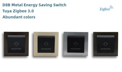 Zigbee 3.0 Hotel Room Key Card Holder Tuya Power Saving Switch